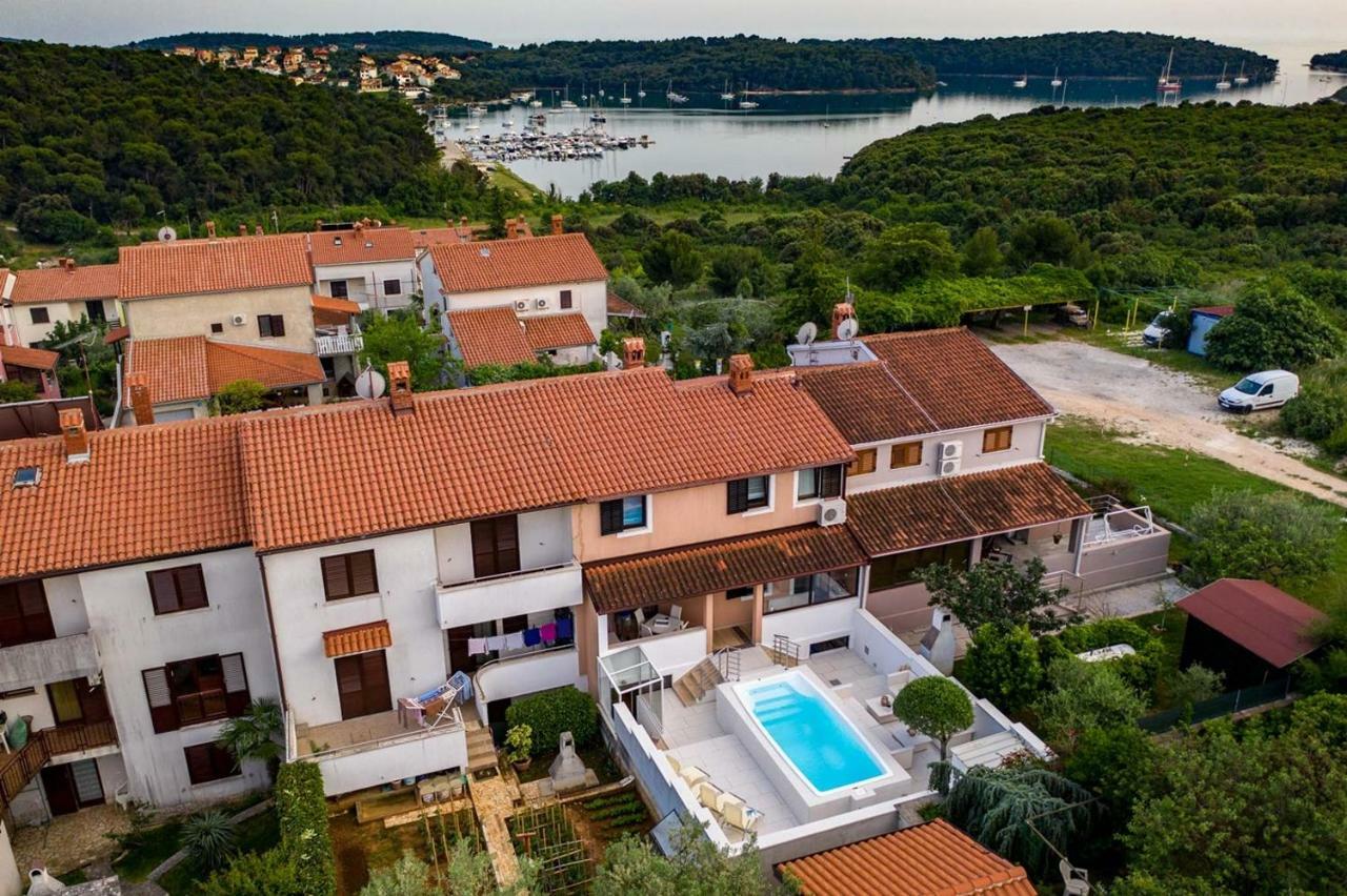 Cave Romane Apartment With Private Pool And Sea View Винкуран Екстер'єр фото